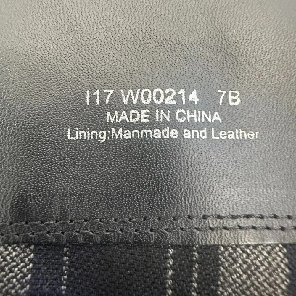 Cole Haan Dutchess Tall Leather Over-The-Knee Black Biker Riding Boots Size 7